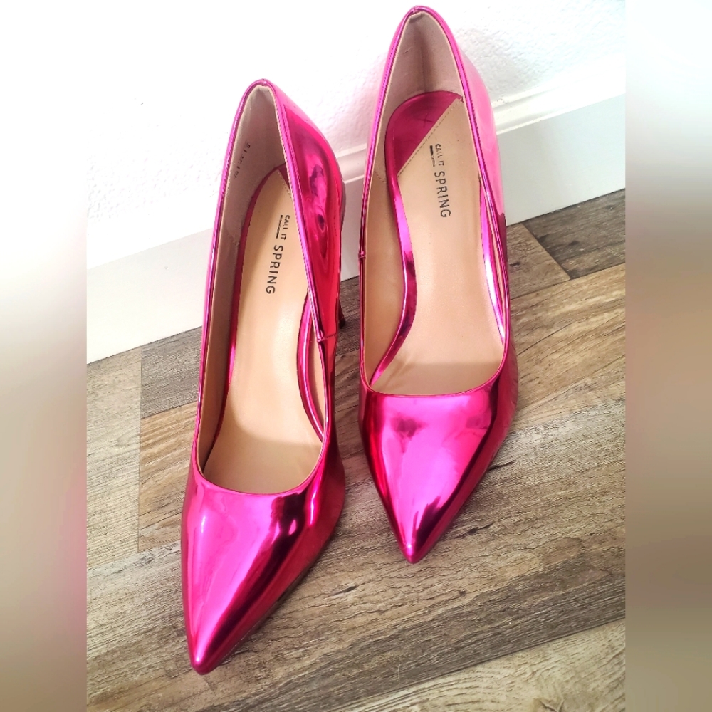 Womens pink heels